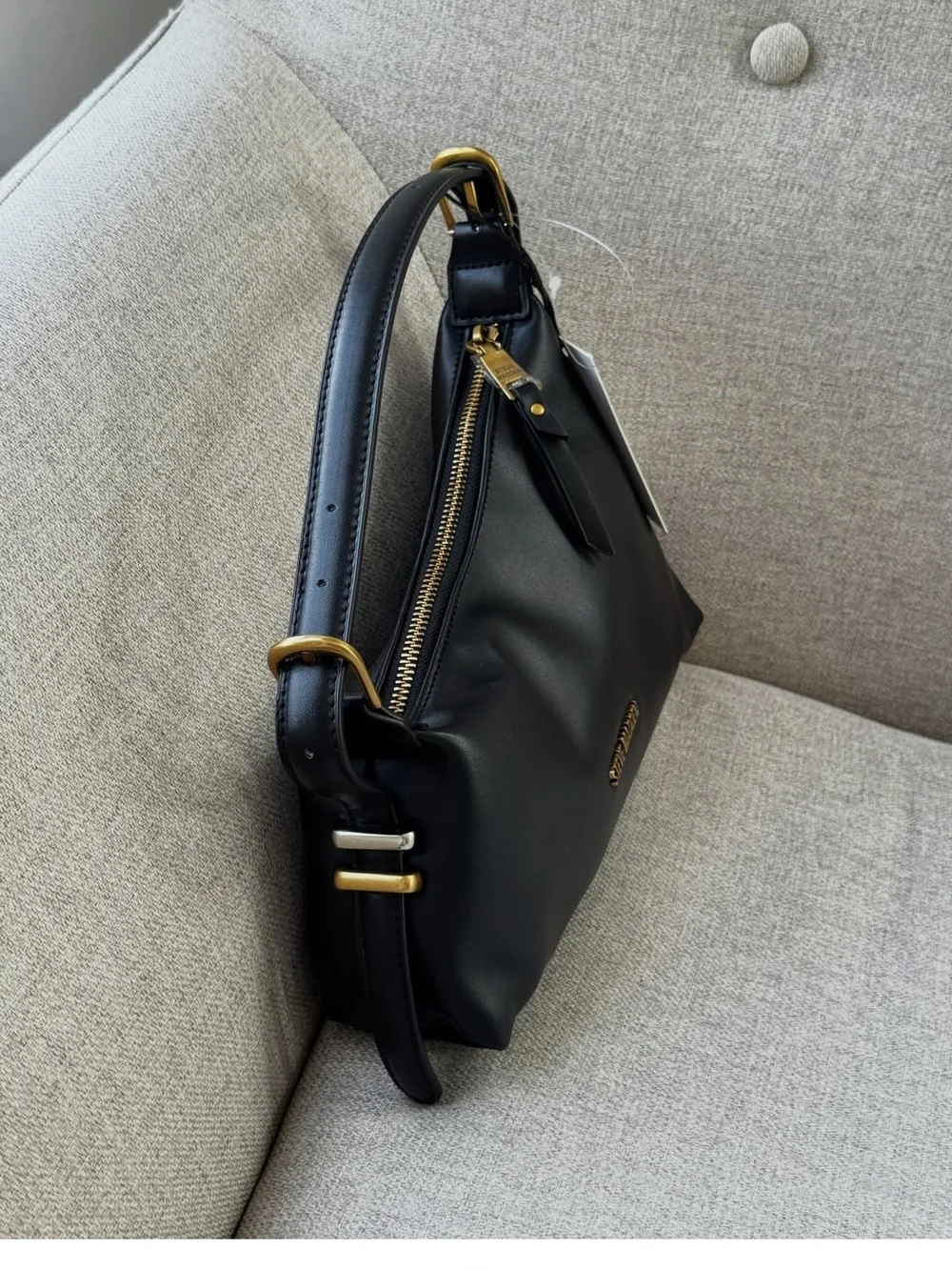 Steve Madden Black Shoulder Bag - Picture 3 of 4